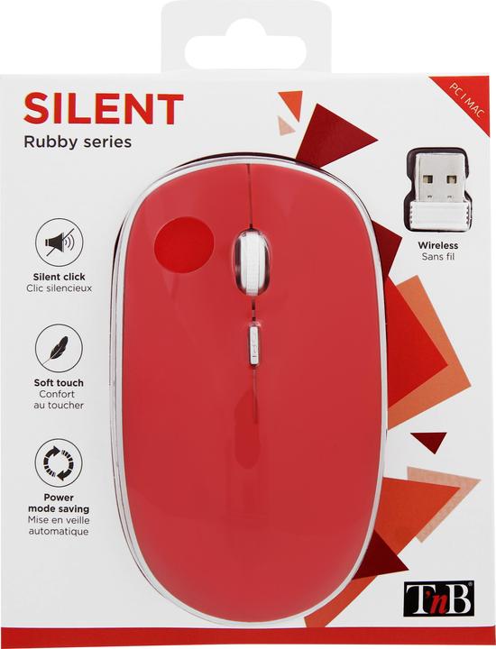 Actual product image T'nB TNB RUBBY Wireless Mouse 1600 Dpi (Wireless)