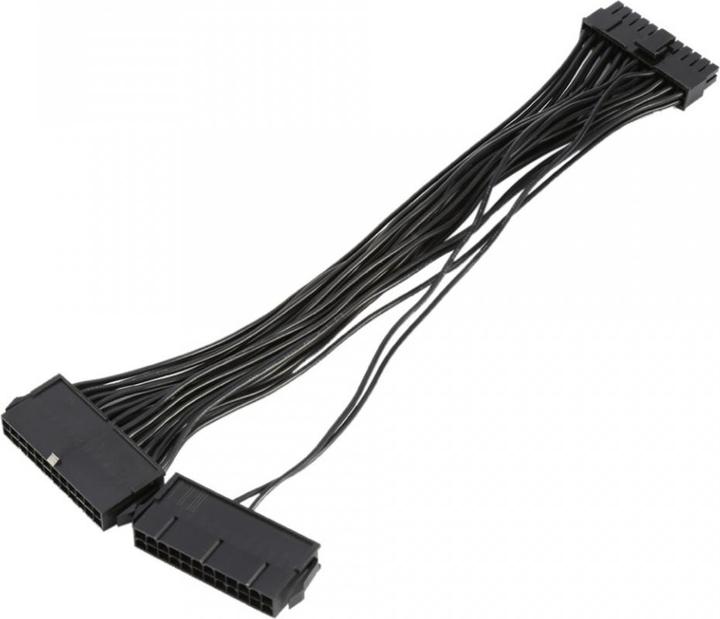 Produktbild PowerGuard ATX 24-Pin Dual PSU Power Supply Kabel Adapter