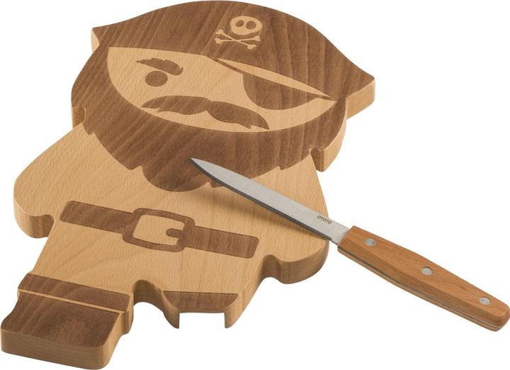 Image du produit Ototo Pirate Board Planche à découper avec couteau