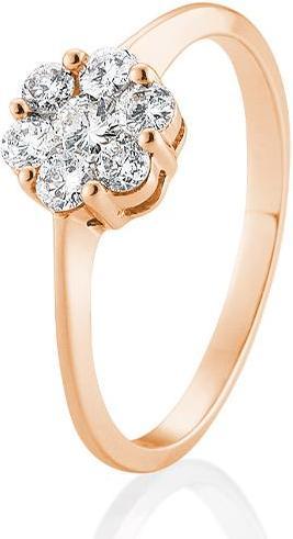 Image du produit Breuning Bague de fiançailles Flower (49, Or 585/14 K)