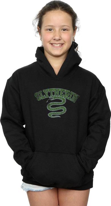 Immagine prodotto Slytherin Sport Emblem Felpa con Cappuccio Ragazze (128)