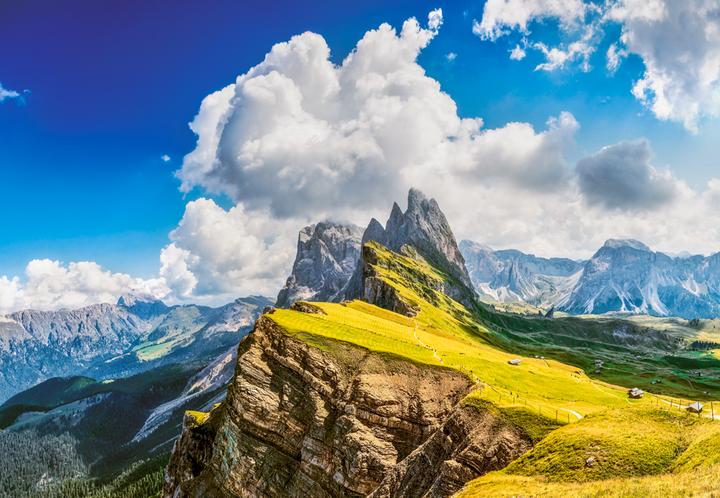 Actual product image Castorland Puzzle 1500 pieces Majestic Dolomites, Italy (1500 pieces)