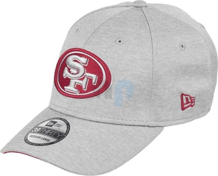 Produktbild New Era NFL - San Francisco 49ers - Grey Collection 39Thirty Stretch Cap Grau SM (54, 55, 56, 57)