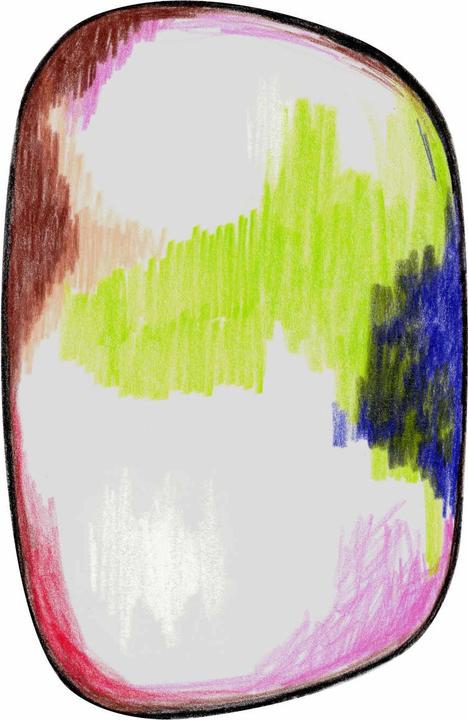 Pink, Green, Blue