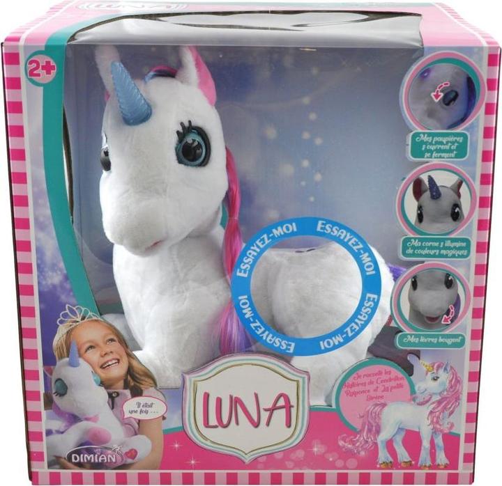 Image du produit Dimian Toys Fr Plush Luna 3 Stories+Mov Eyes