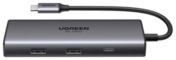 Actual product image Ugreen CM498 (USB-C, 6 Ports)