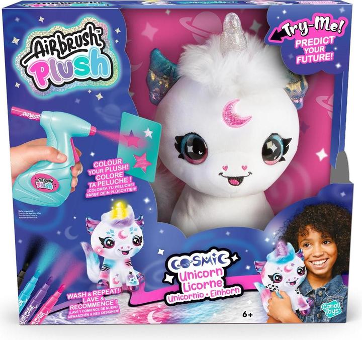 Actual product image Canal Toys Plush Cosmic Unicorn (36 cm)