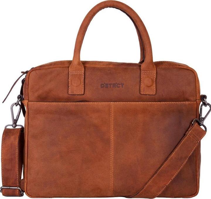 Image du produit DSTRCT Wall Street Leder -Laptop -Tasche - 15,4 Zoll - Cognac (15.40")
