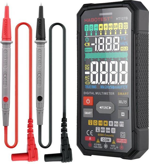 Produktbild Habotest HT127B Digital Universal Multimeter (CAT III 600V)