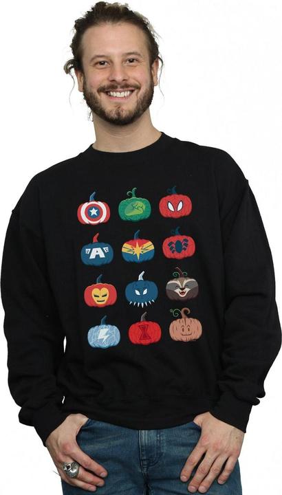 Produktbild Avengers Pumpkin Icons Sweatshirt (4XL)