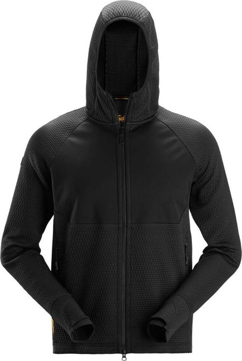 Snickers Workwear 84052525008 FlexiWork, Zwischenschicht-Hoodie mit Reissverschluss Lime XXL (XS, S, M, L, XL, XXL, 3XL)
