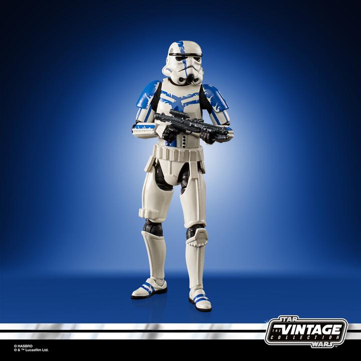Produktbild Hasbro The Vintage Collection Gaming Greats Stormtrooper Commander, 9,5 cm grosse Figur zu Star Wa