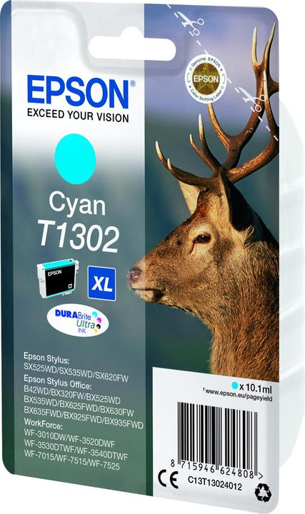Image du produit Epson T1302 DuraBrite Ultra (C)