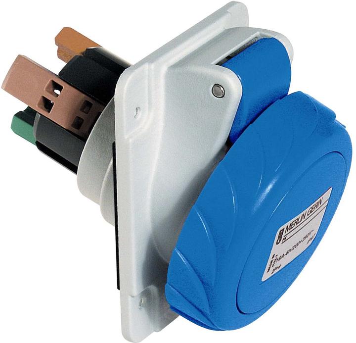 Produktbild Schneider Electric SE PKY32F723 Anbausteckdose, gewinkelt, IP67, 32A, 230V, 3p