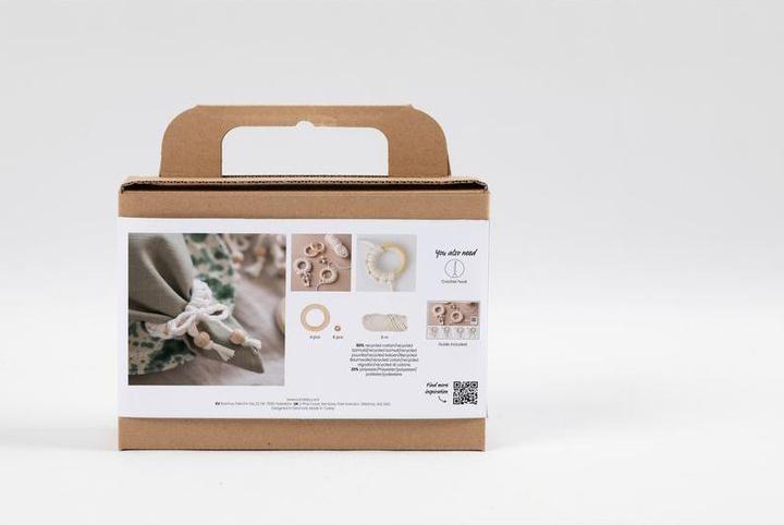 Actual product image Creativ Company Mini Craft Kit - Macramé - Napkin Ring (977627)
