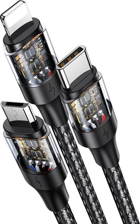 Produktbild Usams 3in1 (1.20 m, USB 3.0, 65 W)