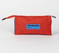 Image du produit Spiderman trousse 3 compartiments, rouge