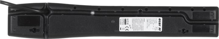 Actual product image Acar Listwa zasilająca P7 przeciwprzepięciowa 7 gniazd 5 m czarna (W0116) (7 x, 5 m)