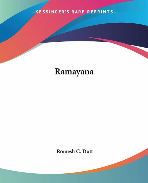 Produktbild Ramayana (Englisch, Romesh C. Dutt, 2004)