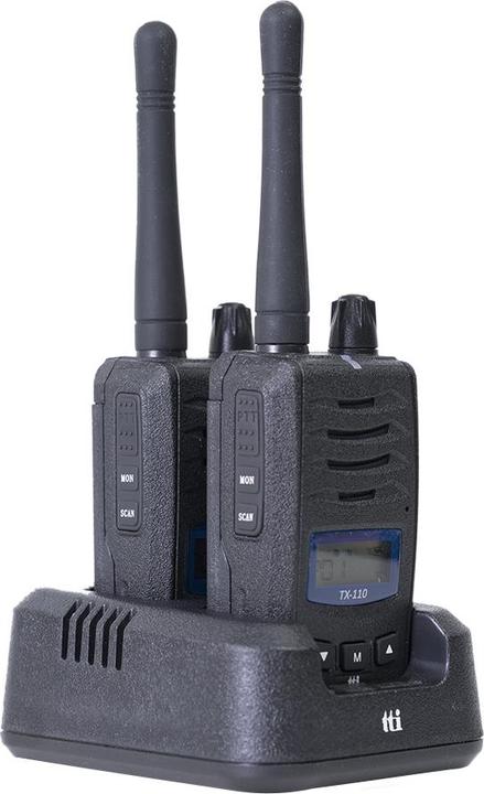 Actual product image Aim TTi TX-110 Twin set - PMR446 - Walkie Talkie