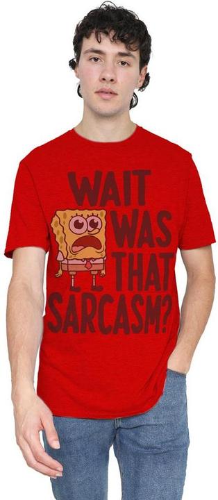 Immagine prodotto Spongebob Squarepants Sarcasm Maglietta Adulto Unisex (XXL)
