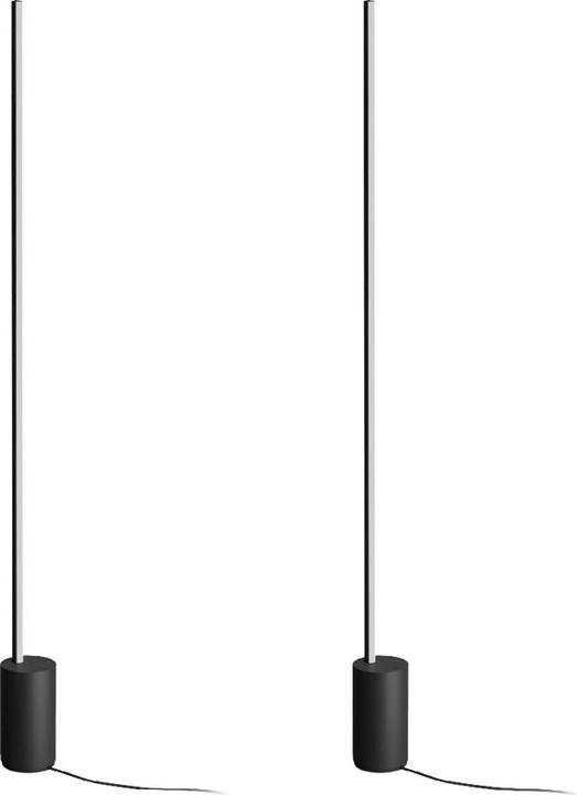 Produktbild WiZ signify philips hue gradient signe stehleuchte schwarz 2er set