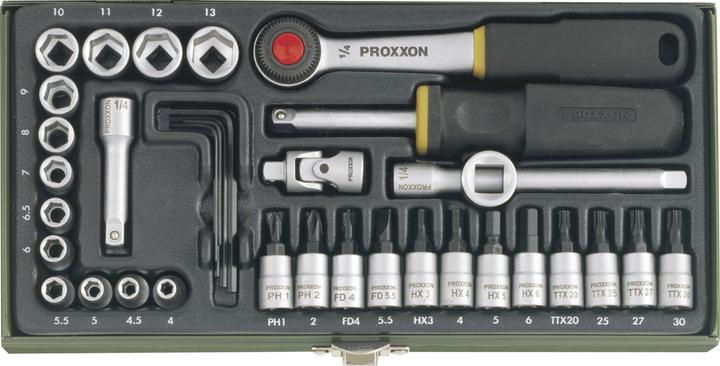 Proxxon Steckenschlüsselsatz metrisch 1/4" (6.3mm) (1/4")