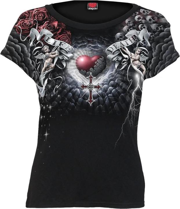 Produktbild Spiral Life And Death Cross TShirt (S)
