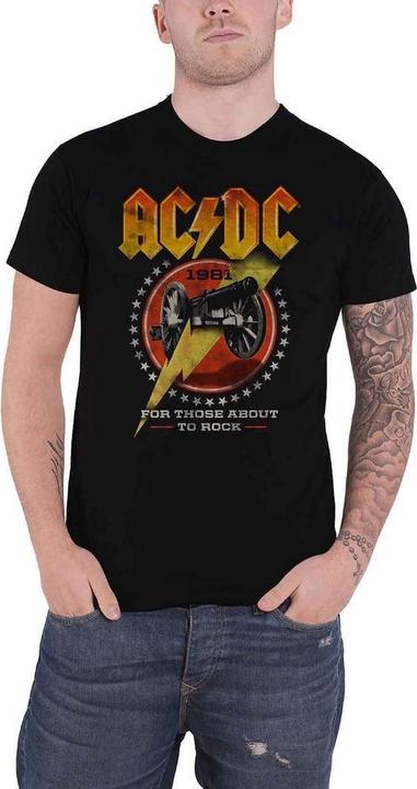 Image du produit AC/DC Pour ceux qui veulent faire du rock '81 TShirt (S)