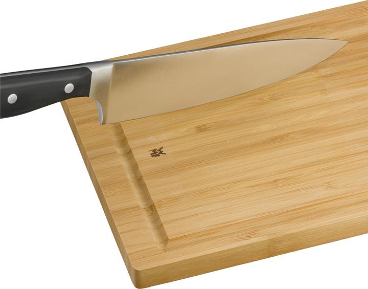 Actual product image WMF Natural bamboo chopping board with juice groove - blade-friendly
