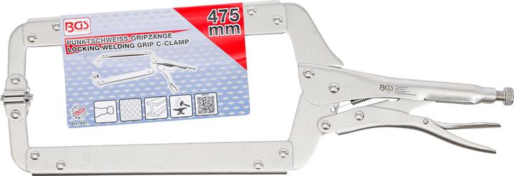 Produktbild BGS Punktschweiss-Gripzange 475 mm (475 mm)