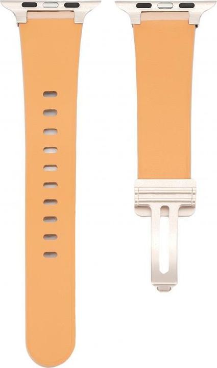 Actual product image Connect Watch 38/40/41mm Single loop buckle leather strap (Leather)