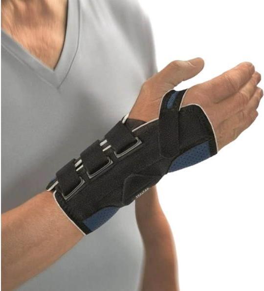 Bort Medical Generation Handgelenkbandage S links blau