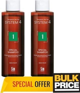 System 4 Sim Special Shampoo Nr. 1 Professional Fettiges Haar Kopfhaut ausgleichend (250 ml)