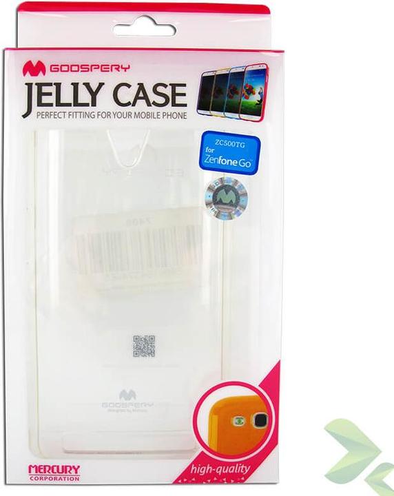 Immagine prodotto Transparent Jelly - Custodia Asus Zenfone Go 5.0 (przezroczysty) (Asus Zenfone 5Z)