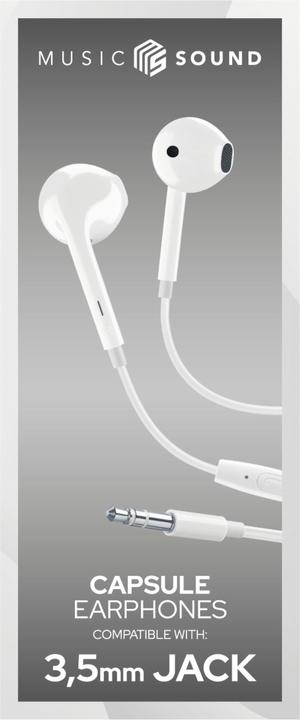 Immagine prodotto Cellularline Music Sound Earphones Capsule (Cablato)
