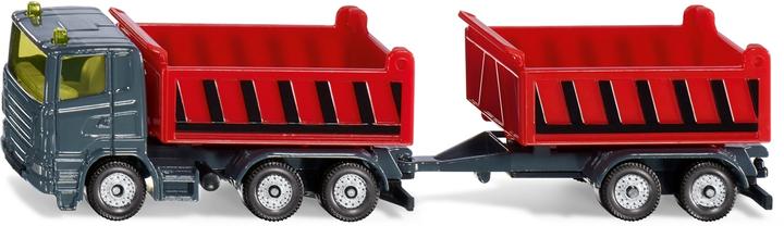 Image du produit Siku Camion avec benne basculante et remorque à benne basculante, dès 3+