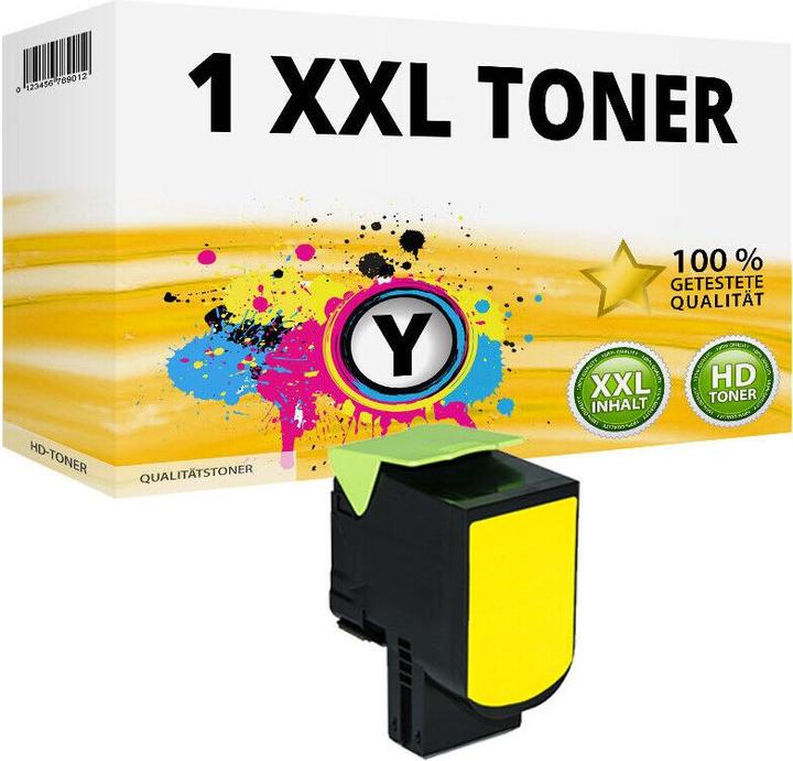 Produktbild Druckfuxx XXL Toner für LEXMARK C 2535 DW MC 2535 ADW MC 2424 DW C 2425 DW MC 24
