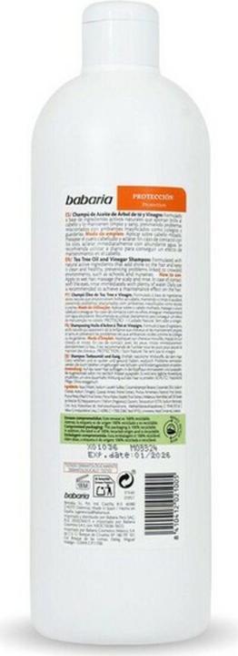 Produktbild Babaria Champu Con Extracto De Vinagre Sin Olor 600ml (600 ml, Flüssiges Shampoo)