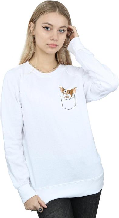 Actual product image Universal Textiles Womens/Ladies Gizmo Faux Pocket Sweatshirt (XXL)