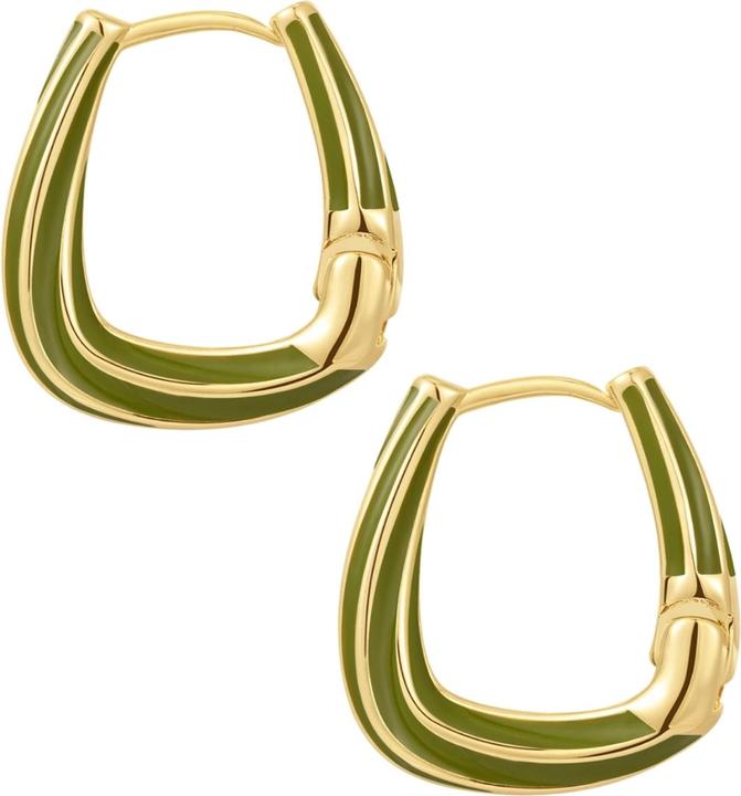 Immagine prodotto Yokoamii Orecchini a cerchio da donna in ottone - 36542 (Ottone)