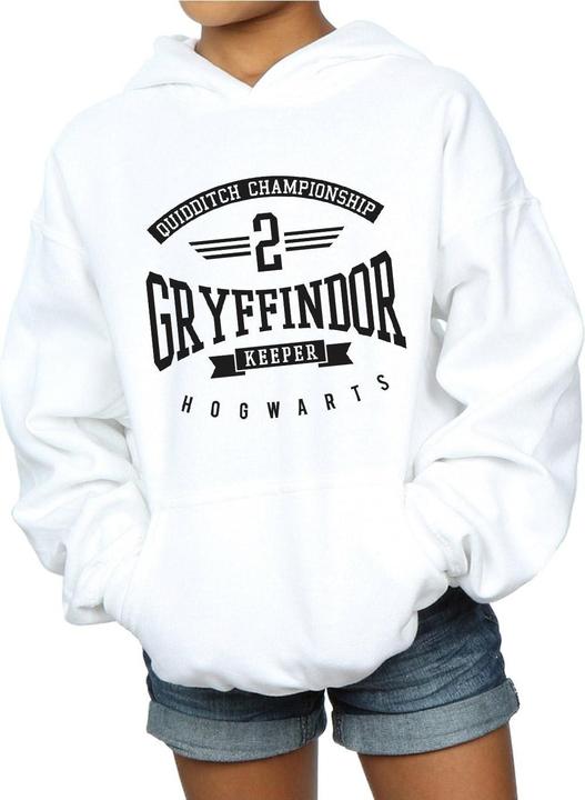 Actual product image Girls Gryffindor Keeper Hoodie (128)