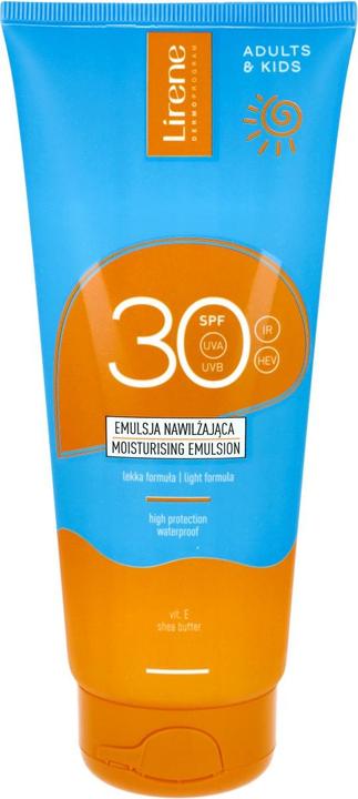 Produktbild Lirene Moisturizing Emulsion Spf30 200Ml (Sonnencreme, SPF 30, 200 ml)