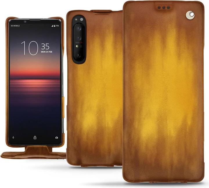 Productafbeelding Noreve Lederen omslag verticaal (Sony Xperia 1 II)