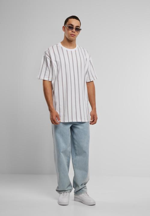 Produktbild Urban Classics Heavy Oversized AOP Stripe Tee (M)