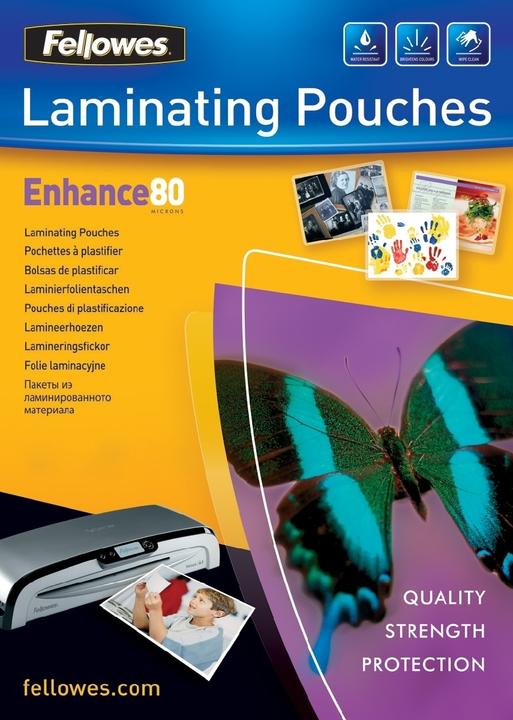 Produktbild Fellowes Enhance 80 (A5, 100 Stück, 80 µm)