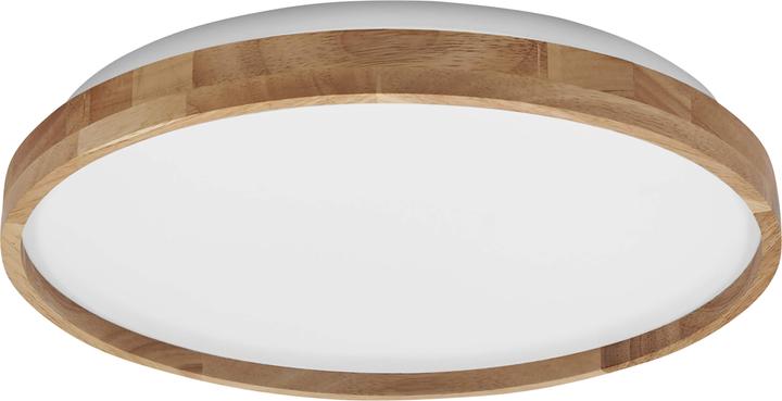 Produktbild Ledvance LED-Deckenleuchte 4099854283604, mit Holzring, dimmbar, 3000K (2600 lm)