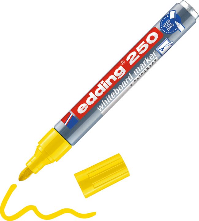Actual product image Edding 250 (Yellow, 3 mm, 1 x)