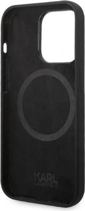 Produktbild Karl Lagerfeld iPhone 14 Pro MagSafe Compatible Case Liquid Silicone Karl Head (Apple iPhone 14 Pro)