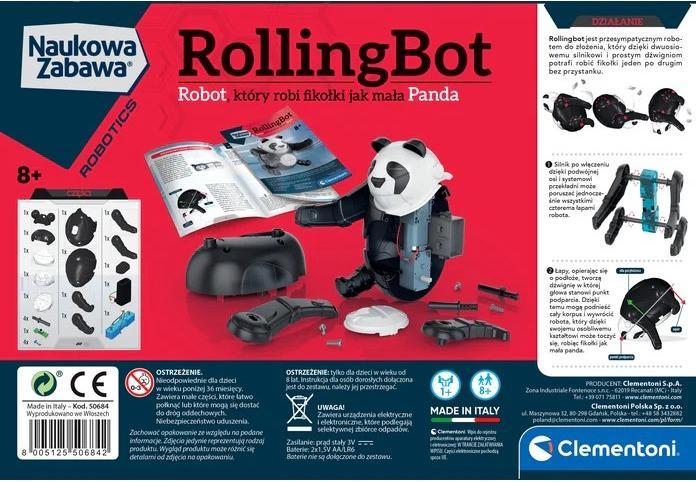 Produktbild Clementoni Roboter Rolling Bot 50684
